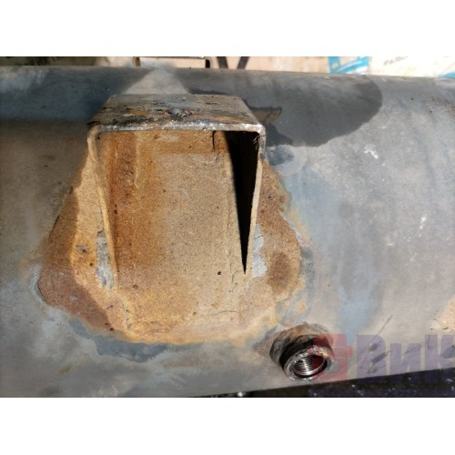 Ресивер двойной 20/34л DAF 85 CF 935508 вареный (104), 1788475-5