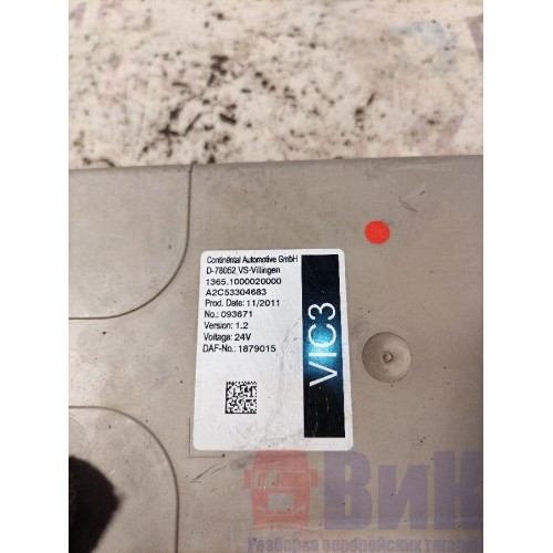 Блок VIC DAF 85 CF 935508 версия 1.2 (390), 1879015-2