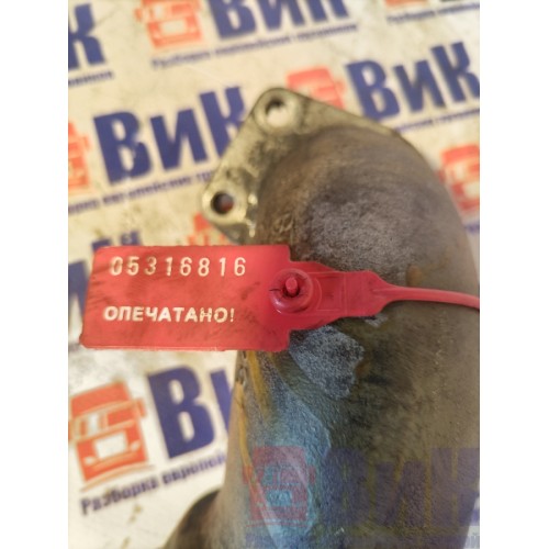 Патрубок корпуса помпы MAN TGA  D2066 LF 01 458073 (алюм.) с деф. (816), 51063023281-1