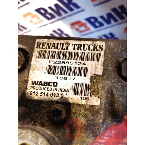 Компрессор воздушный Renault T 007618 DTI 11 с пневмомуфтой Wabco (899), 9125140130-1