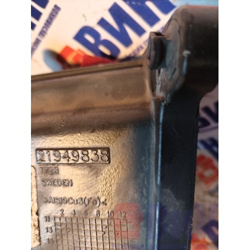 Патрубок интеркулера Renault T 001057 DTI 11 (793), 21949838-3