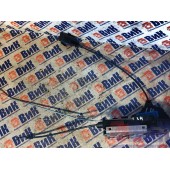 Замок двери Renault T 002550 с тросиками и тягой LH (208)