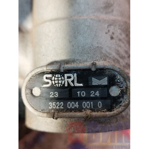 Кран управления тормозами прицепа DAF 95 505586 механический неориг. (714), 35220040010-6