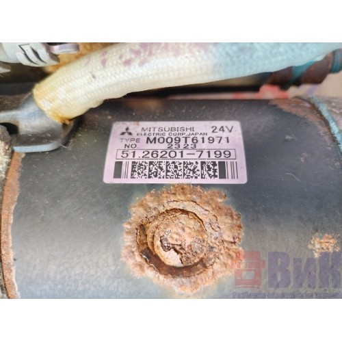 Стартер MAN D2066 LF40 №50532802343277 (667), 51262017199-3