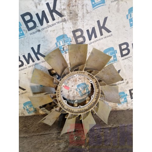 Вентилятор (крыльчатка) DAF 105 МХ340 №А168677 11 лопастей (647), 1644886-2