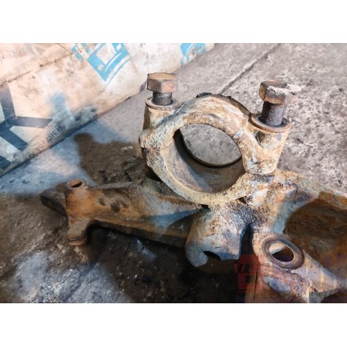 Кронштейн пневморессоры DAF 95 505586 задний LH ржавый (551), 1314918-2