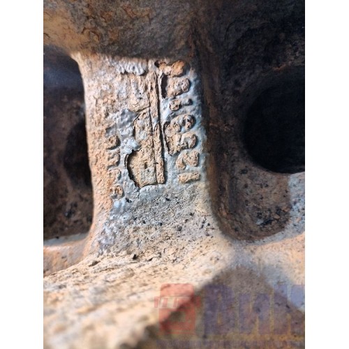 Кронштейн пневморессоры DAF 95 505586 задний LH ржавый (551), 1314918-5