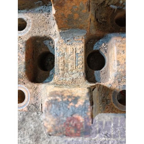 Кронштейн пневморессоры DAF 95 505586 задний RH ржавый (552), 1314919-3