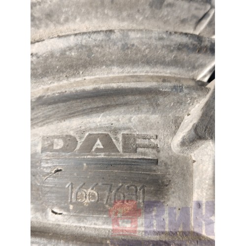Патрубок воздушного фильтра DAF 105 МХ340 №А168677 резиновый (504), 1667631-1