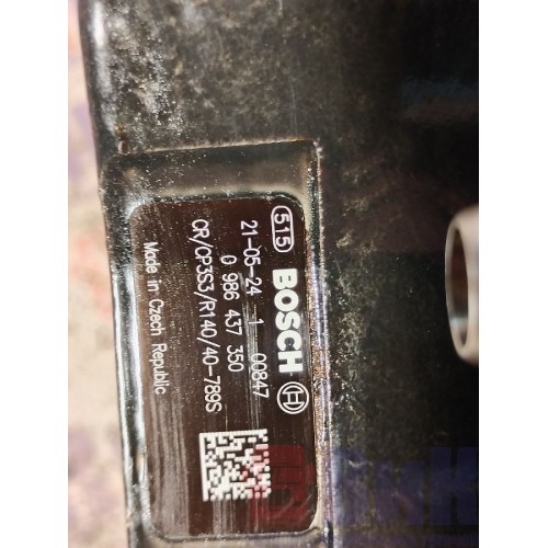 Топливный насос высокого давления (ТНВД) MAN D2066 LF40 №50529510812954 с дозатором BOSCH (076), 0986437350-4