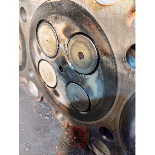 Головка блока цилиндров (ГБЦ) MAN D2066 LF40 №50529510812954 с 5 трещинами (043), -6