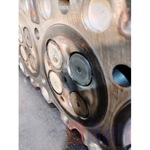 Головка блока цилиндров (ГБЦ) MAN D2066 LF40 №50529510812954 с 5 трещинами (043), -2