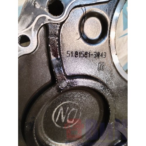 Крышка двигателя лобовая MAN D2066 LF57 №50526360892641 (030), 51015013043-2