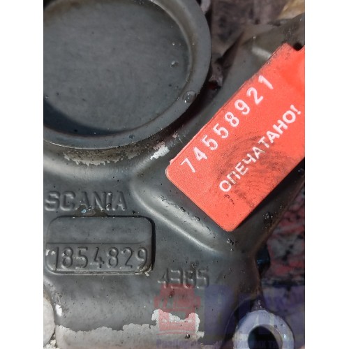 Фланец двигателя системы охлаждения Scania P340 DC12 058929 HPI (921), 1854829-1