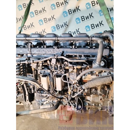 Двигатель в сборе Scania P340 058944 DC12 (без стартера и вискомуфты) (699), -1