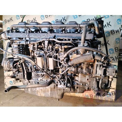 Двигатель в сборе Scania P340 058944 DC12 (без стартера и вискомуфты) (699), 
