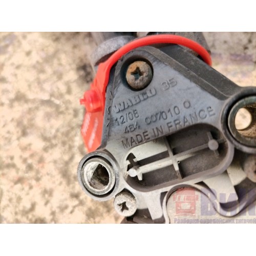 Кран уровня пола кабины Scania Cr19 037773 в сборе с тягой (378), 1430545-4