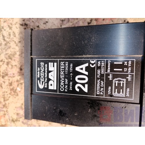 Преобразователь напряжения DAF 106 049232 (640), 1726282-3
