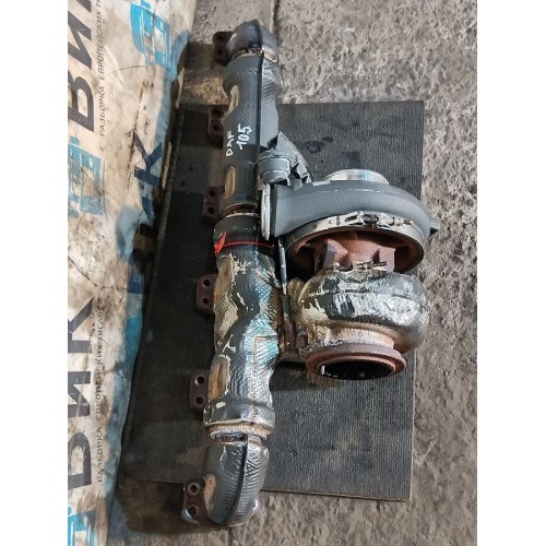 Турбина DAF 105 МХ340 №А132516 в сборе с коллектором (699), 1840579-4