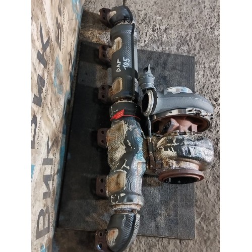 Турбина DAF 105 МХ340 №А132516 в сборе с коллектором (699), 1840579-6