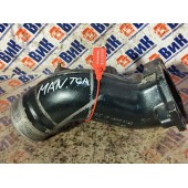Патрубок интеркулера MAN TGA 439195 D2866 (728)