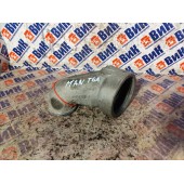 Патрубок интеркулера MAN TGA 439195 D2866 (алюм.) (723)