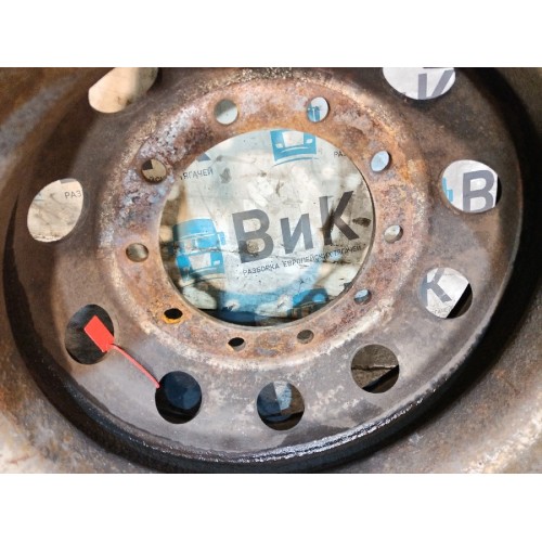 Диск колесный 9.00 R22.5 MAN TGA 439195 ржавый (548), -5