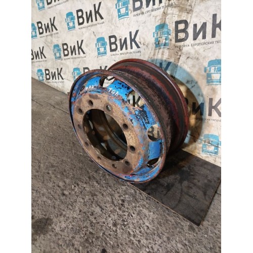 Диск колесный 9.00 R22.5 MAN TGA 439195 ржавый (588), -1