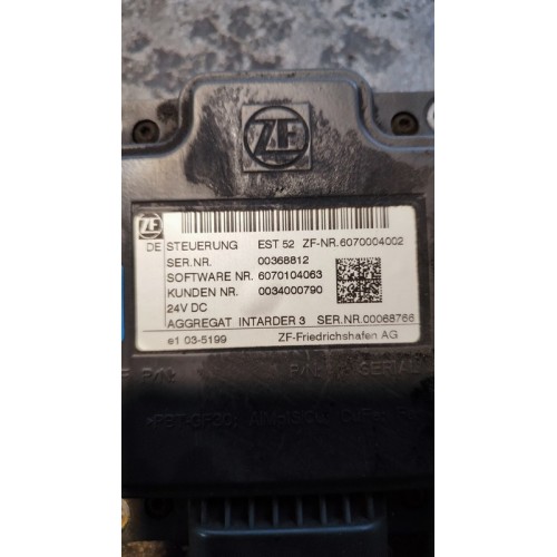 Блок управления ретардой АКПП 12AS2331TD DAF 105 943408 (292), 6070004002-4