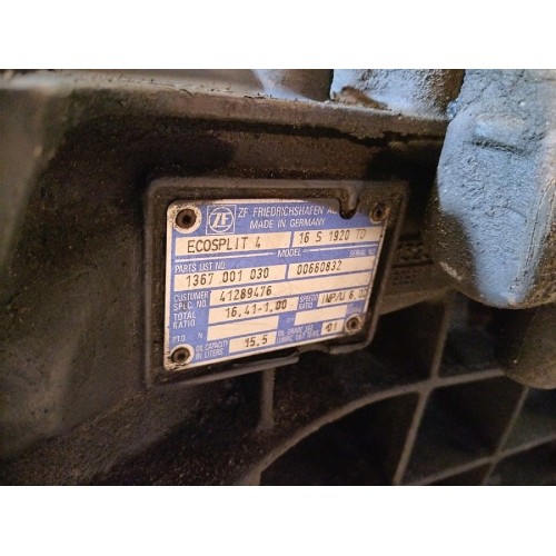 МКПП 16S1920TD Iveco Stralis 241774 16.41-1.00 (272), 1367001030-9