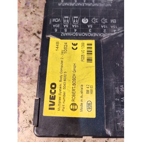 Блок управления бортовой сети (боди-компьютер) Iveco Stralis 241774 Cursor 10 BOSCH (826), 504360323-1