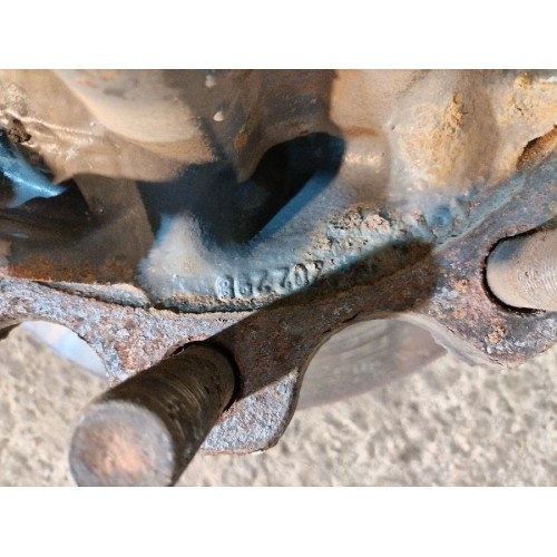 Ступица задняя DAF 105 XF 954749 диск.торм./блок.подш. (172), -3