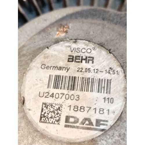 Вискомуфта (термомуфта) DAF 105 XF 954749 (146), 1887181-2