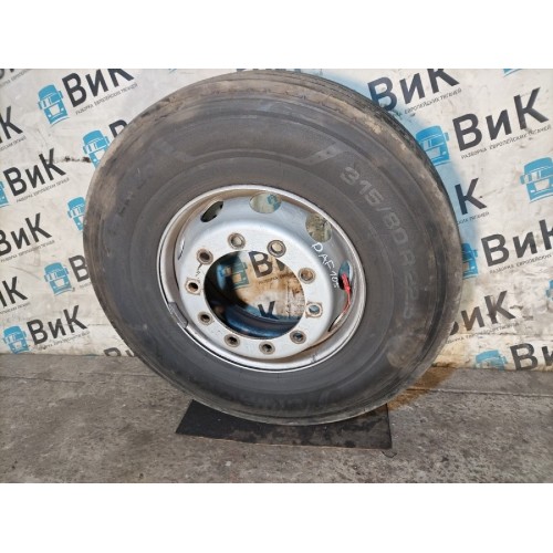 Колесо в сборе 315/80 R22,5 DAF 105 XF 954749 UNIROYAL Словакия, 2023г (027), 
