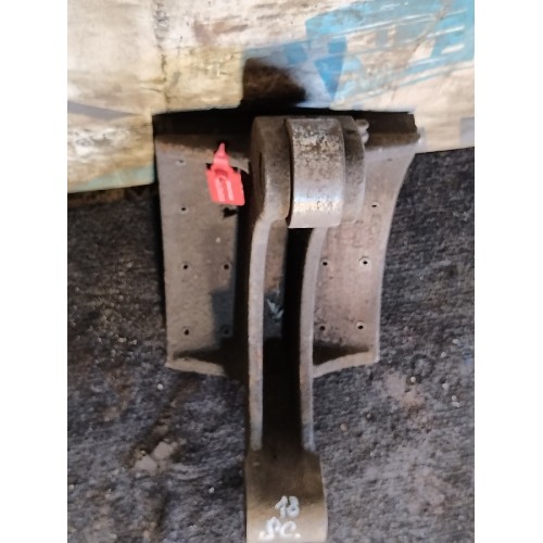 Колодка тормозная Scania P114 DC11 582096 PDE передняя 18см (бараб.торм.) (755), -1