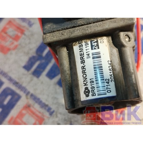 Кран ABS Renault Premium 007743 DXI-11 KNORR (527), 20516342-2