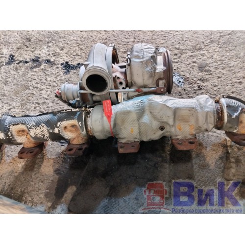 Турбина DAF 105 XF 968517 в сборе с коллектором (166), 1840579-8