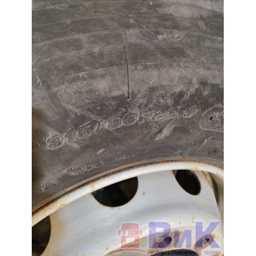 Колесо в сборе 315/80 R22,5 DAF 85 CF 183204 FIRESTONE 2022г, Испания (083), -4