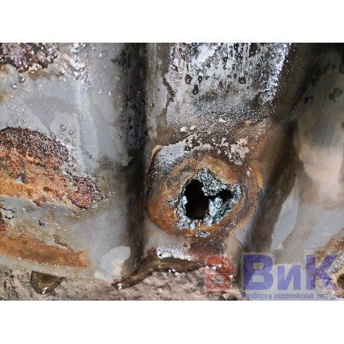Проставка под седельно-сцепное уст-во DAF 105 980586 рифленка 88*70 4см деф. (540), 1977835-11