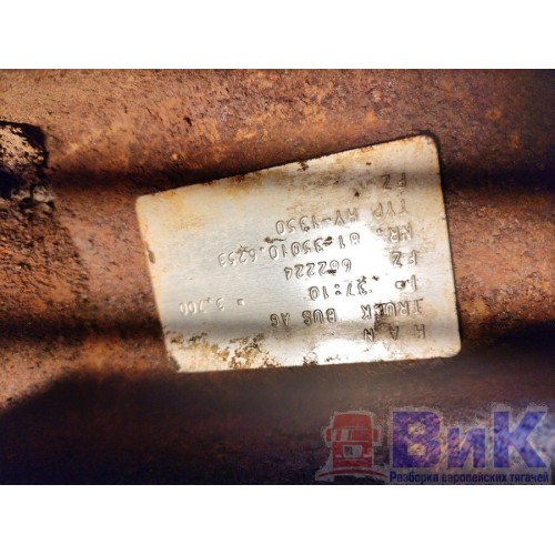 Редуктор заднего моста MAN 37:10 3,7 деф. датчика (421), 81350106253-16
