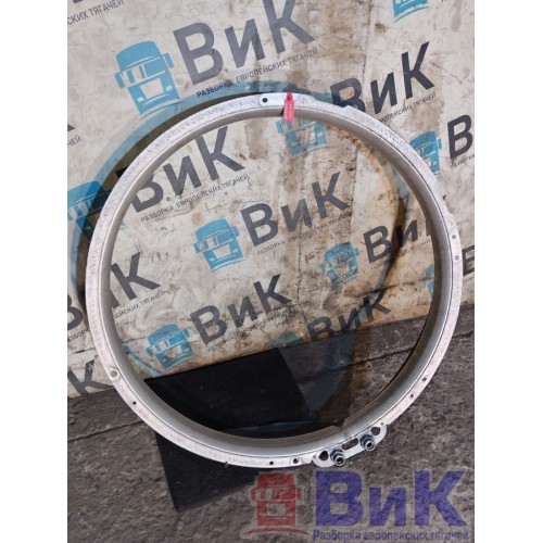 Кольцо диффузора Volvo FH 4 839166 алюм. с резинкой (820), -8