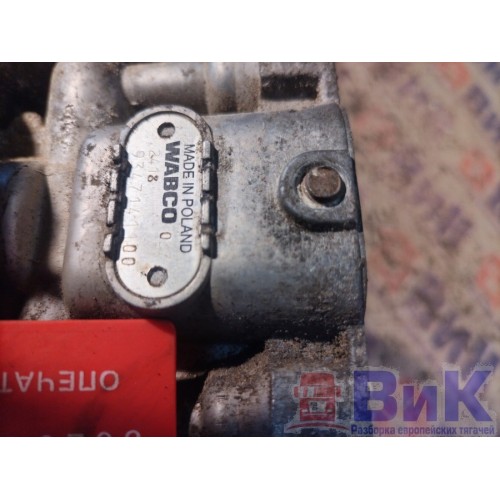 Кран 4-контурный КАМАЗ 65206-Т5 2511022 Wabco (741), 9347141100-5