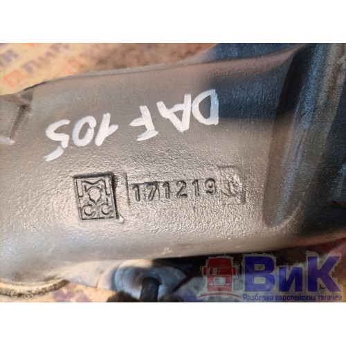 Патрубок интеркулера DAF 105 203184 MX340U1 с подогревом (486), 1694926-6