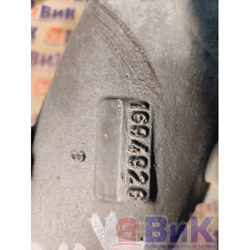 Патрубок интеркулера DAF 105 203184 MX340U1 с подогревом (486), 1694926-2