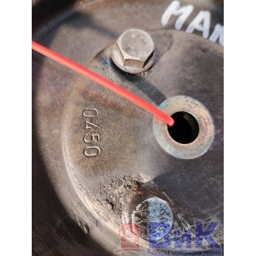 Шкив привода ТНВД MAN D2066 LF40 №50528880902893 (603), -5
