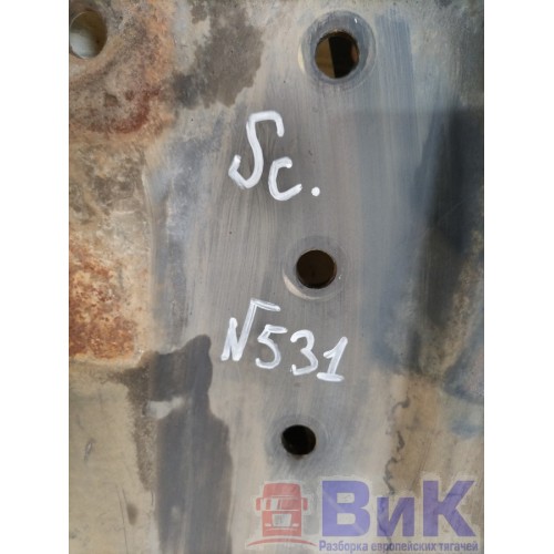 Проставка под седельно-сцепное уст-во Scania R440 458663 DC13 JOST рифленка 2см/70см/88см (534), 21030936-7