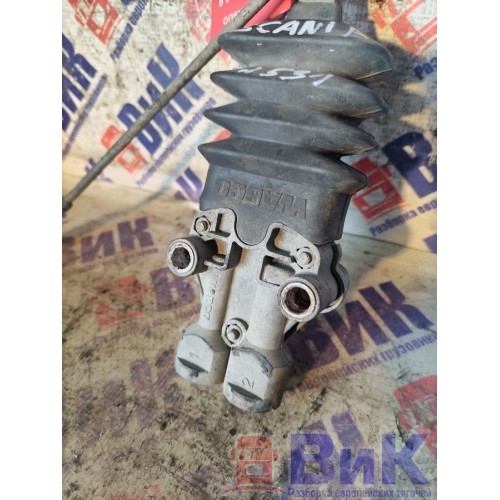 Кран уровня пола Scania R440 458663 DC13 Wabco с тягой (110), 464007010-1