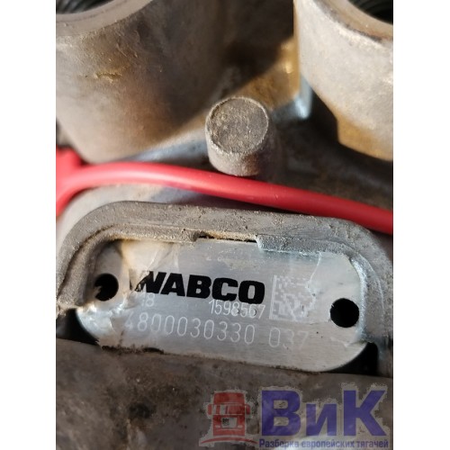 Кран главный тормозной КАМАЗ 65206-Т5 2511022 Wabco (047), 480003033003-4
