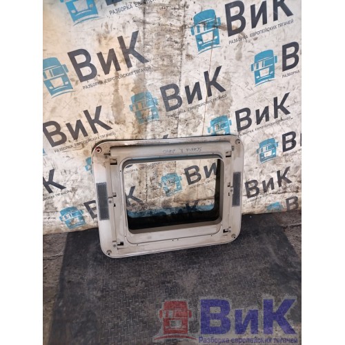 Накладка люка Scania R400 915216 в сборе со шторкой (011), 1779135-5