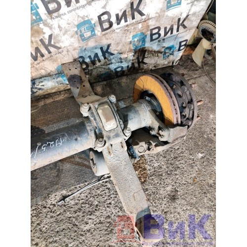 Ось полуприцепа SAF на полурессорах в сборе (без амортизаторов) (094), SKRB9022K-9